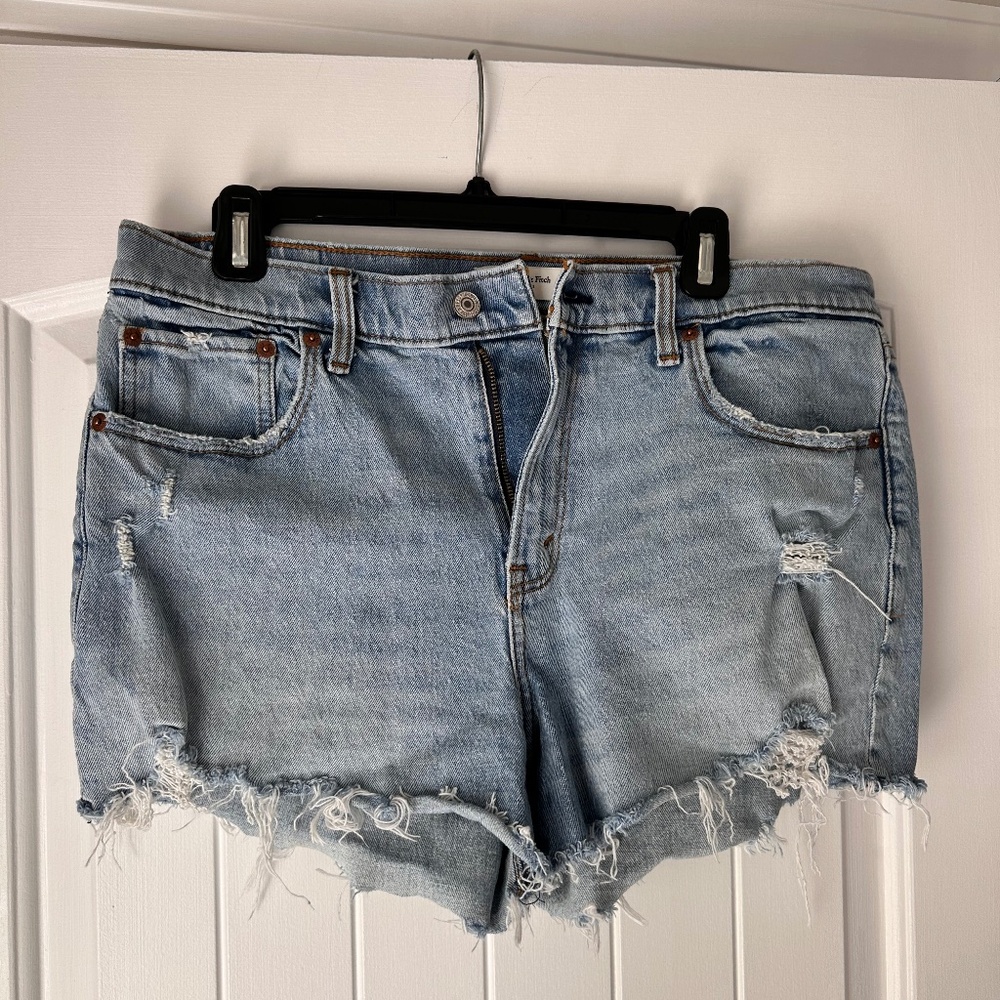 Abercrombie denim shorts